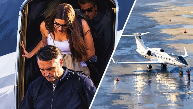 Flávio Bolsonaro aterriza en Miami tras cruzar la frontera argentina en Puerto Iguazú