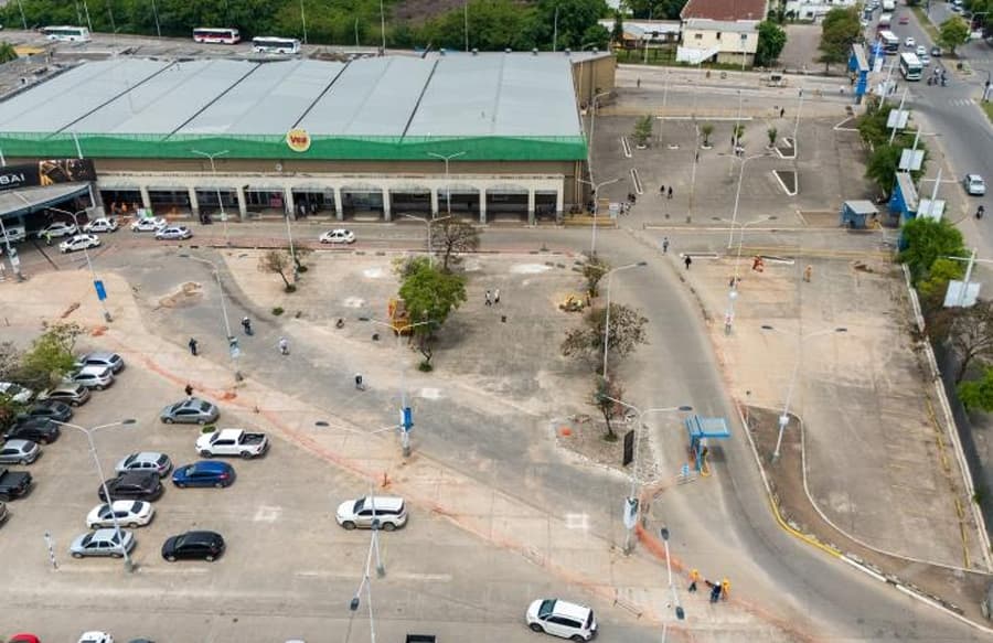 Quince frentes de obra en paralelo modernizan la terminal Bernabé Aráoz en Tucumán