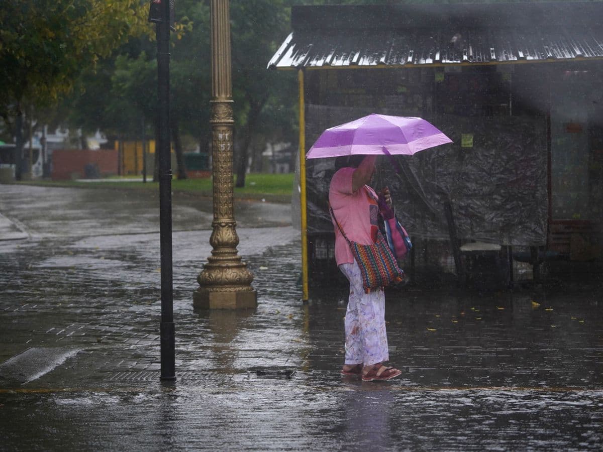 Alerta amarilla del SMN en cuatro jurisdicciones: tormentas, granizo y ráfagas de más de 90 km/h