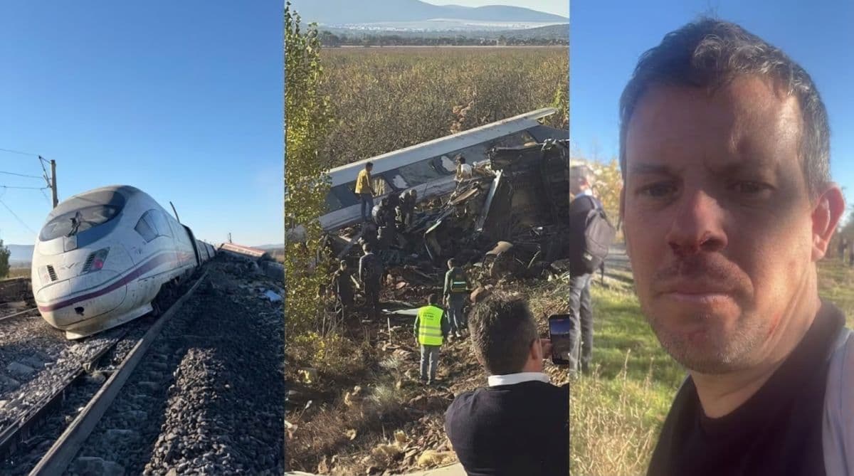 Sobreviviente argentino al siniestro ferroviario en España: «Pensé que me moría»