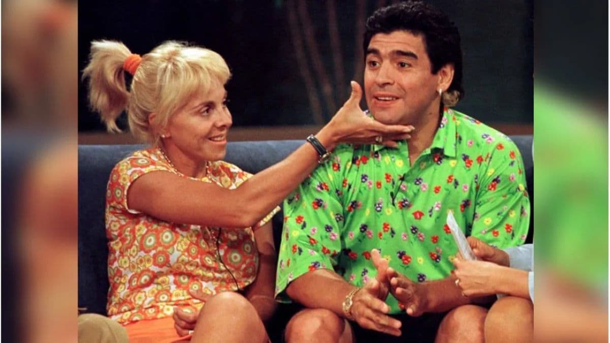 El truco que usaba Diego Maradona para salir de noche sin que Claudia Villafañe lo supiera